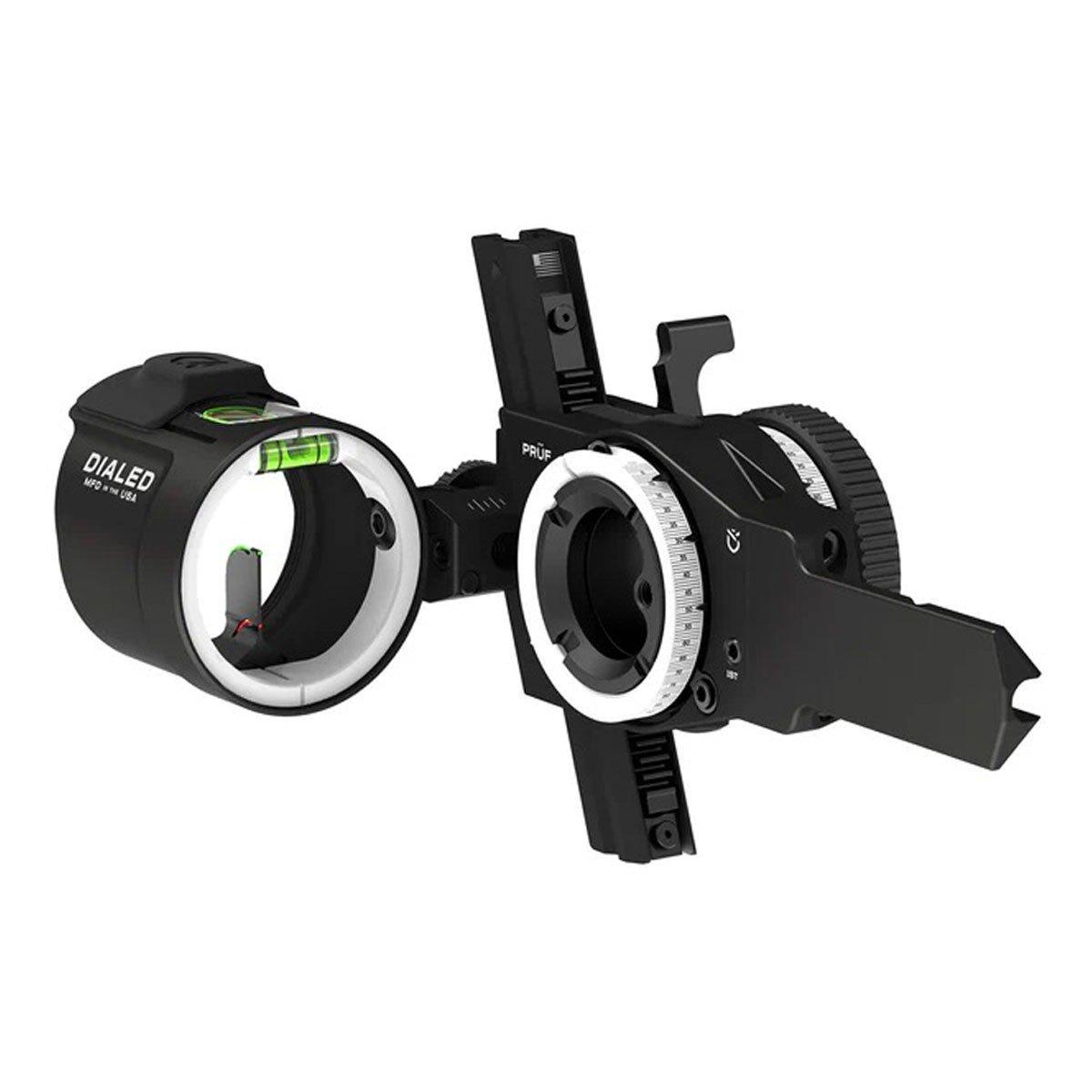 Dialed Archery PRUF Bridge-Lock Adjustable Bow Sight - Dialed Archery