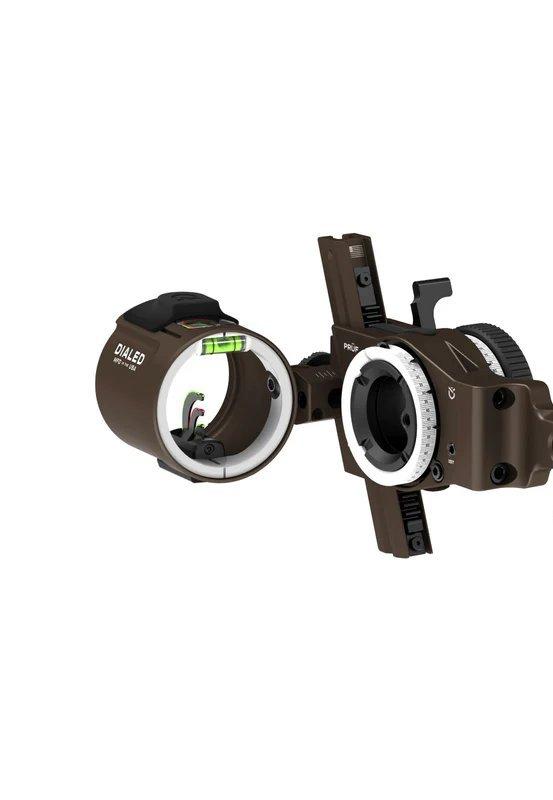 Dialed Archery PRUF Bridge-Lock Adjustable Bow Sight - Dialed Archery