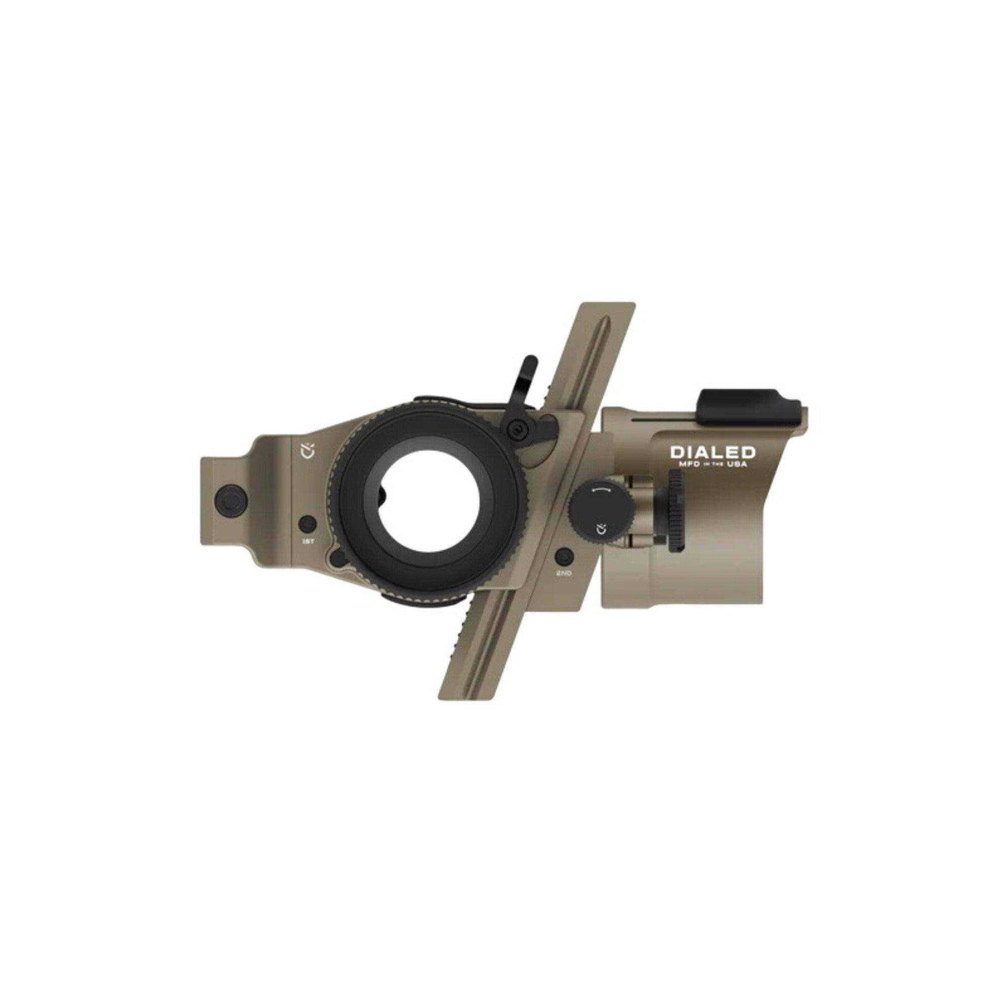 Dialed Archery PRUF Picatinny Mount Adjustable Bow Sight - Dialed Archery