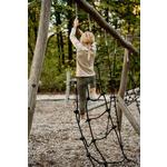 Girls' Yogababy Lettuce Edge Long Sleeve T-Shirt - Thumbnail 3 of 3