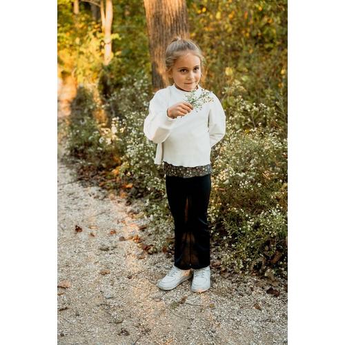 Girls' Yogababy Fleece Crewneck Sweatshirt - Primary Image