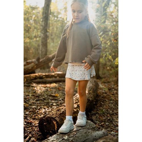 Girls' Yogababy Fleece Crewneck Sweatshirt - Primary Image