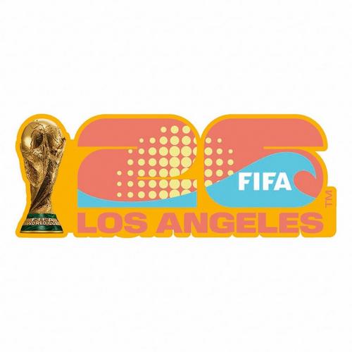 Logo Brands 2026 FIFA World Cup Los Angeles Magnet - Primary Image