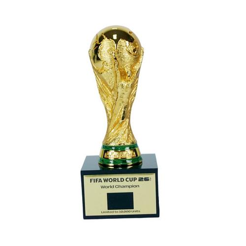 Kw Textile 2026 World Cup DIY Champion Flag 120mm Replica Trophy