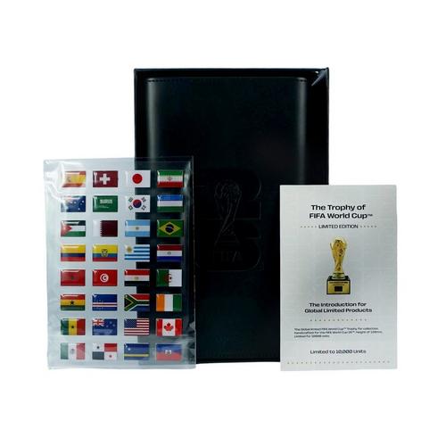 Kw Textile 2026 World Cup DIY Champion Flag 120mm Replica Trophy