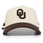 NO RIVALS Oklahoma Sooners Espresso Adjustable Hat - Thumbnail 1 of 4