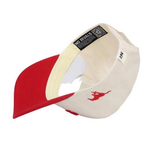 NO RIVALS SMU Mustangs Upside Down Mascot Adjustable Hat - Primary Image