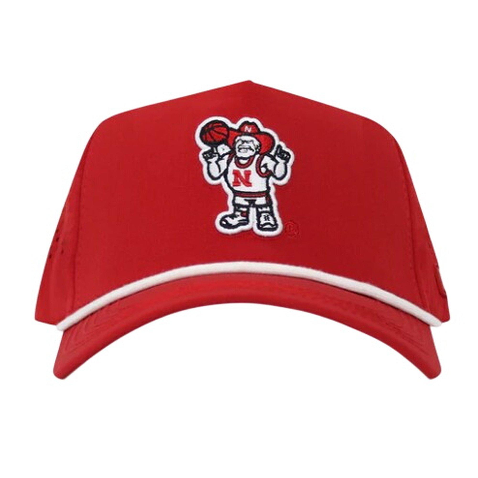 NO RIVALS Nebraska Cornhuskers Herbie Basketball Adjustable Hat