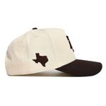 NO RIVALS Texas A&M Aggies Espresso Adjustable Hat - Thumbnail 3 of 4