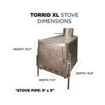 Peax Equipment Torrid XL Hot Tent Stove - Thumbnail 2 of 8
