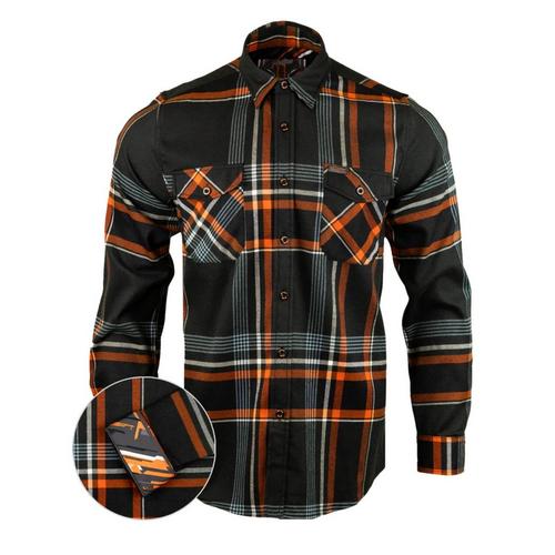 Men's Retro Rifle Top Frag Long Sleeve Flannel - Primary Image