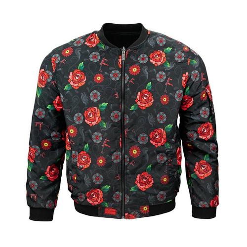 Men's Retro Rifle Fiesta Reversible Bomber Jacket - Primary Image