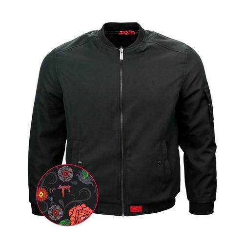 Men's Retro Rifle Fiesta Reversible Bomber Jacket - Primary Image
