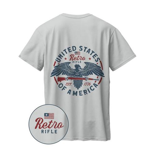 Men's Retro Rifle 1776 T-Shirt - Primary Image