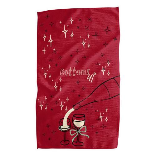 Absorb-lumen Sip The New Year Double-Sided Towel - Primary Image