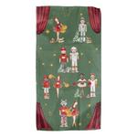 Absorb-lumen Watercolor Nutcracker Double-Sided Towel - Thumbnail 1 of 2