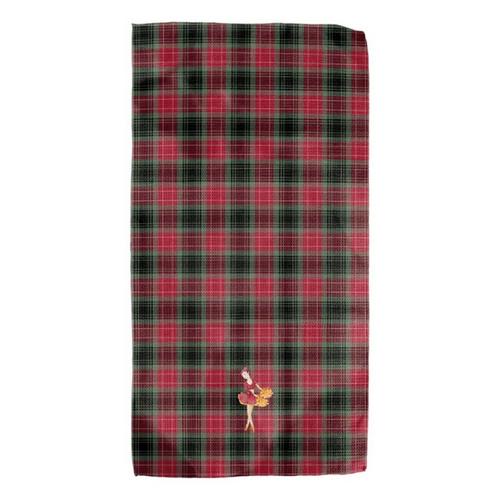 Absorb-lumen Watercolor Nutcracker Double-Sided Towel - Primary Image