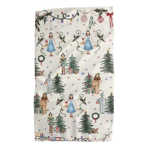 Absorb-lumen Dorathy Christmas Double-Sided Towel - Primary Image