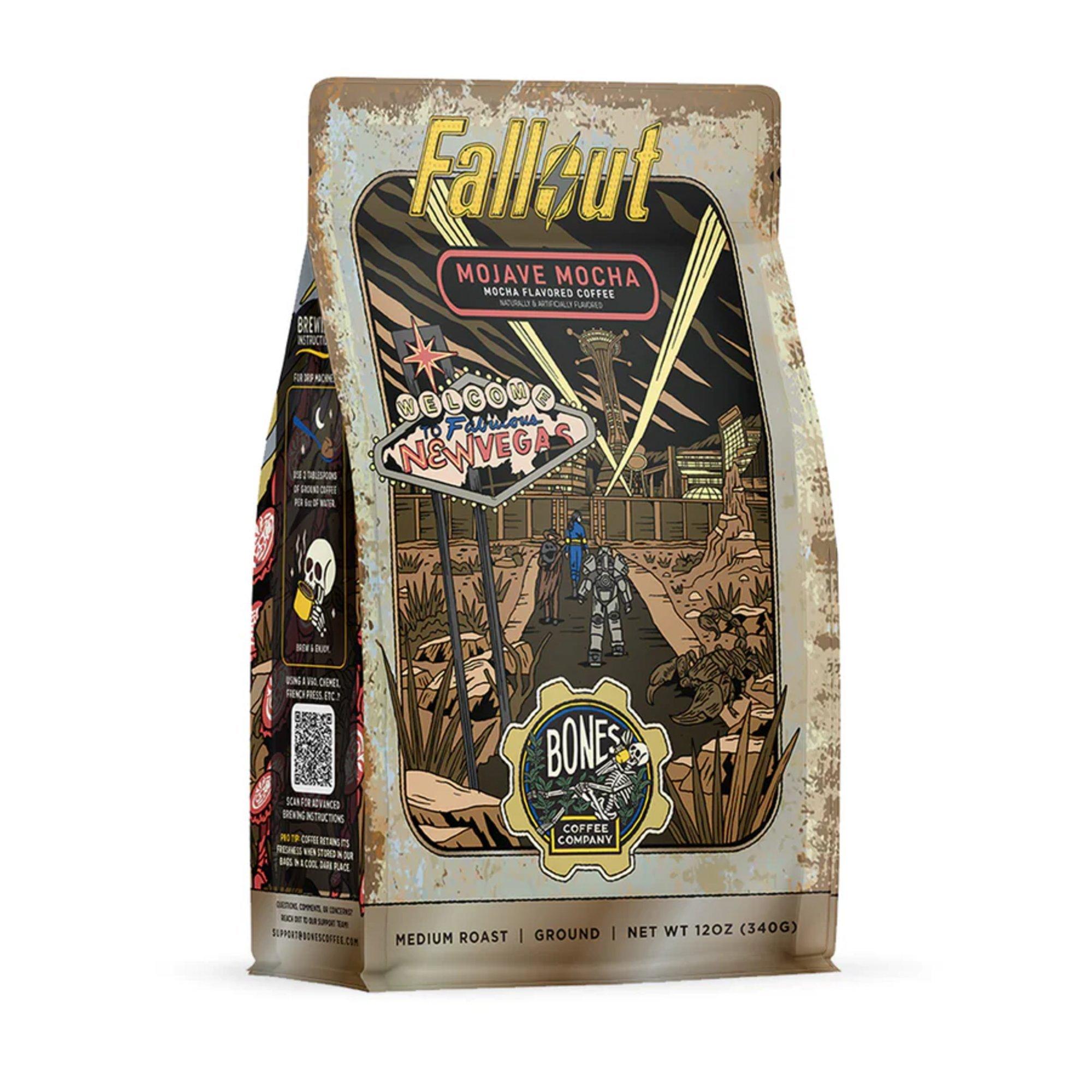 Bones Coffee Co. Fallout Mojave Mocha Ground 12 oz Coffee - Bones Coffee Co.