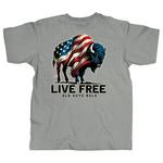 Men's Old Guys Rule Live Free T-Shirt - Thumbnail 1 of 2