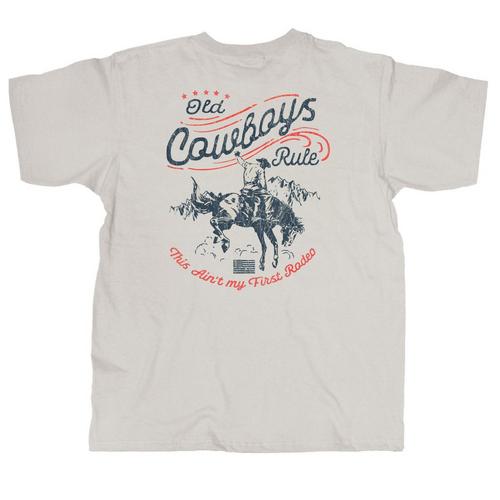 Men's Old Guys Rule Old Cowboys Rule T-Shirt - Primary Image