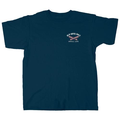 Men's Old Guys Rule Old Surfers Rule T-Shirt - Primary Image