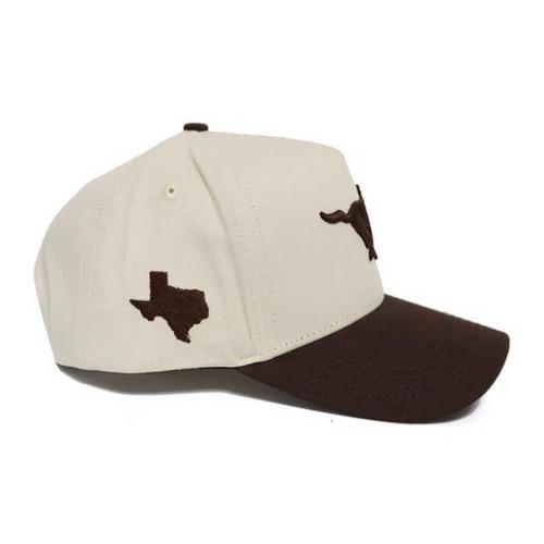 NO RIVALS SMU Mustangs Espresso Adjustable Hat - Primary Image