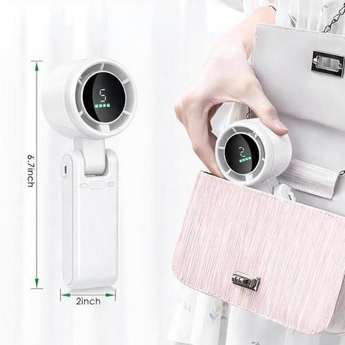 AlphaCool Rechargeable Handheld Fan - Primary Image