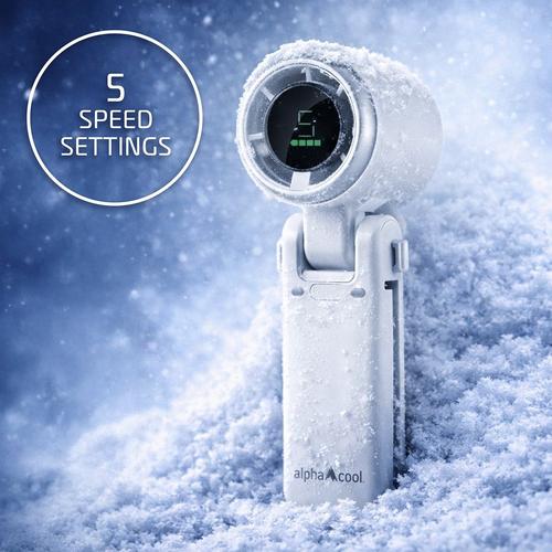 AlphaCool Rechargeable Handheld Fan - Primary Image