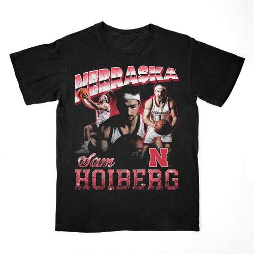 Campus Ink Nebraska Cornhuskers Sam Hoiberg Retro T-Shirt - Primary Image