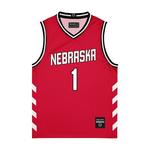 Campus Ink Nebraska Cornhuskers Sam Hoiberg #1 Basketball Jersey - Thumbnail 3 of 3