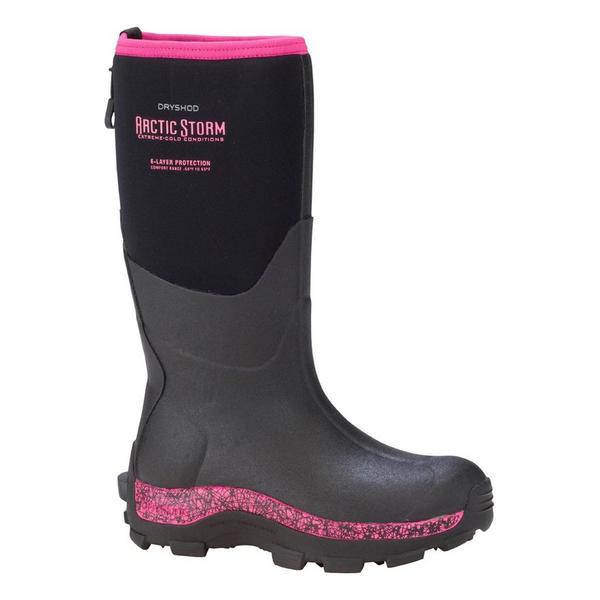 Women's Dryshod Arctic Storm High Rubber Boots Outdoor 8 Pink