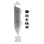 FLI Products FLI Blade Guard 8" Knife Blade Cover Non-Slip Dishwasher Safe Sheath - Thumbnail 3 of 3