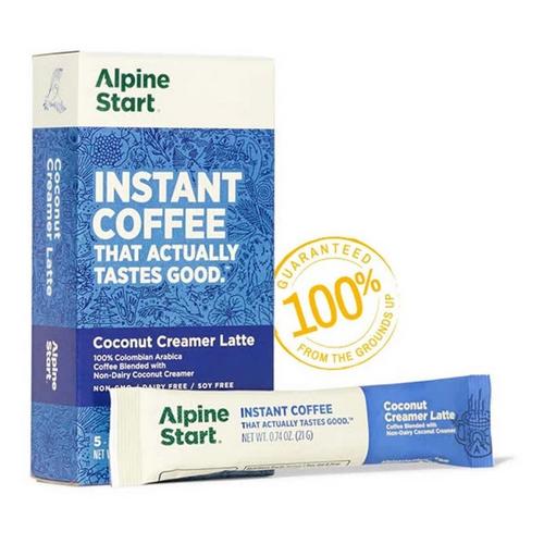 Alpine Start Non-Dairy Coconut Creamer Latte - Primary Image