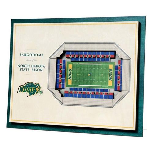 You The Fan North Dakota State Bison Stadium View Sign - Primary Image