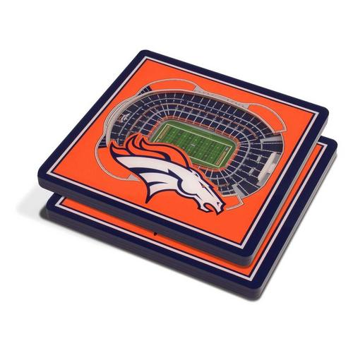 Sportula/You The Fan Denver Broncos 3D Coaster Set - Primary Image