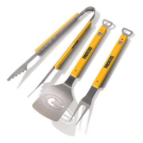 You The Fan/Sportula Green Bay Packers 3PC Spatula Set - Primary Image