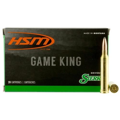 HSM Sierra GameKing 7mm Remington Magnum Rifle Ammunition 20 Round Box - Primary Image