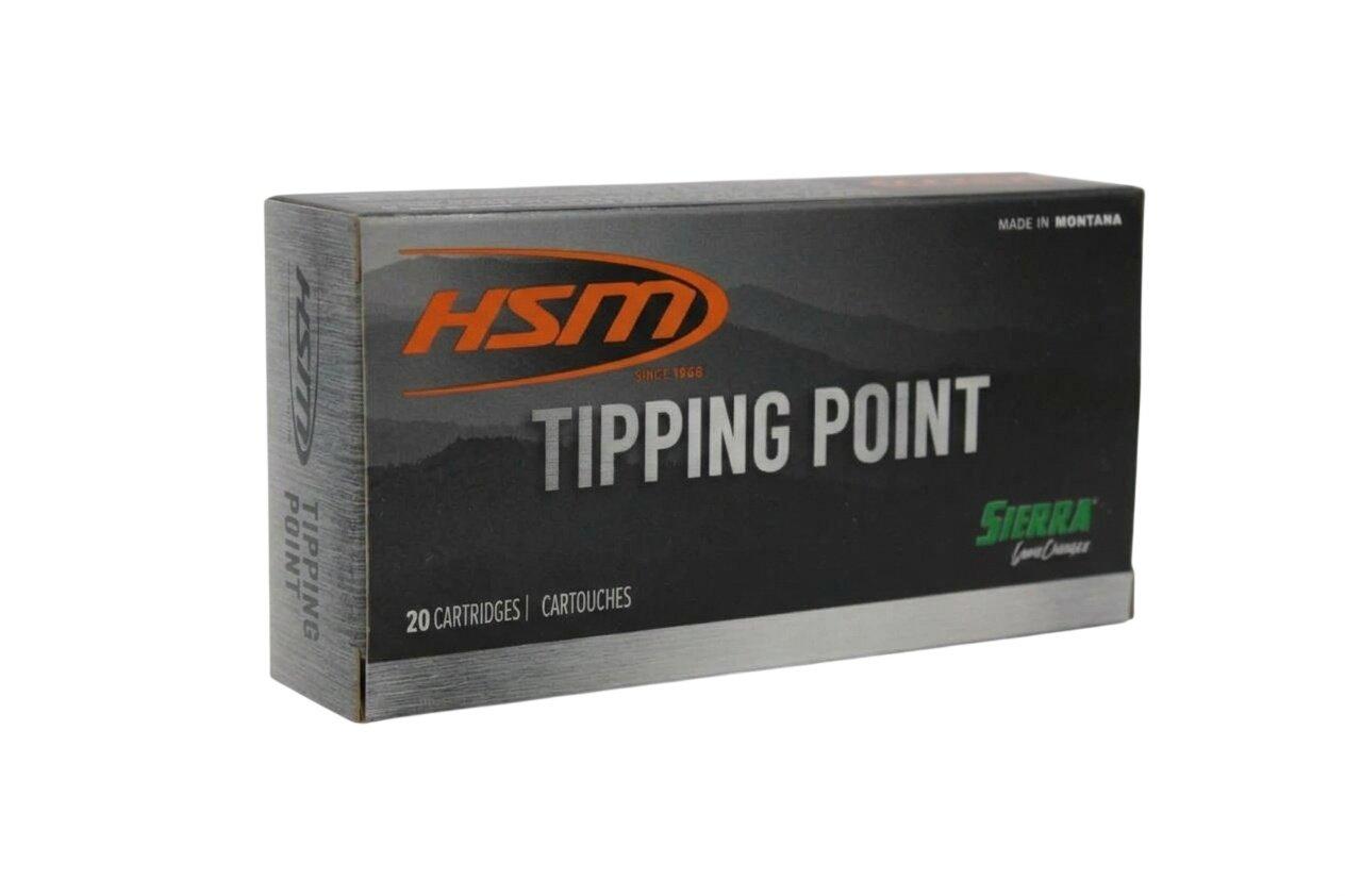 HSM Tipping Point Sierra GameChanger 6.5 Creedmoor Rifle Ammunition 20 Round Box