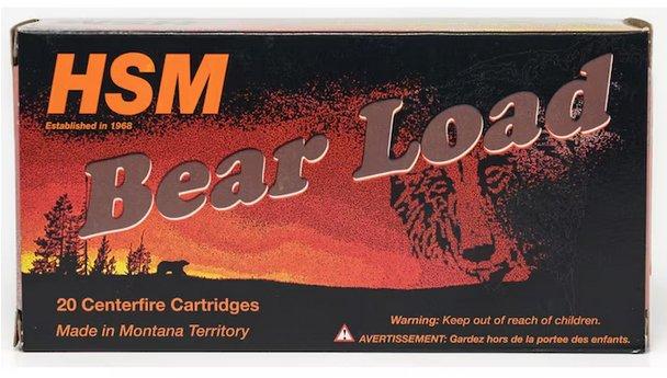 HSM Ammunition Bear Load 500 S&W Handgun Ammunition 20 Round Box
