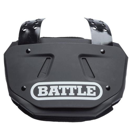Adult Battle Football Black Back Plate - Primary Image