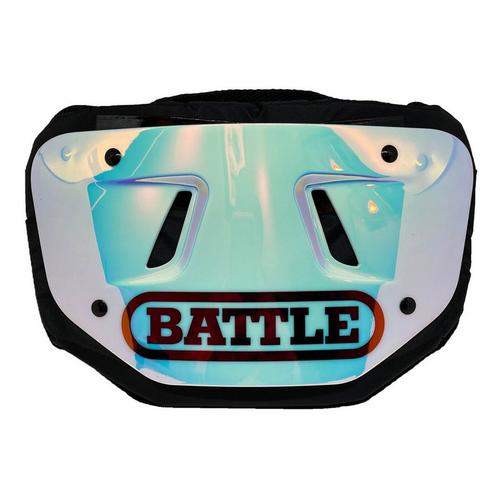 Adult Battle Iridescent Chrome Football Backplate - Primary Image