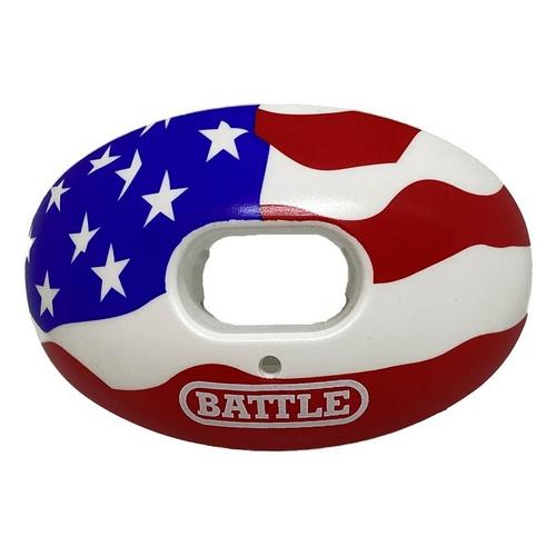 Adult Battle American Flag 2.0 Oxygen Football Mouthguard - Primary Image