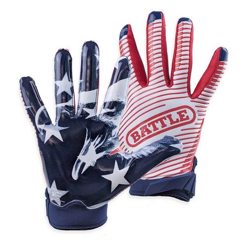 Adult Battle USA Doom 1.0 Football Receiver Gloves - Primary Image