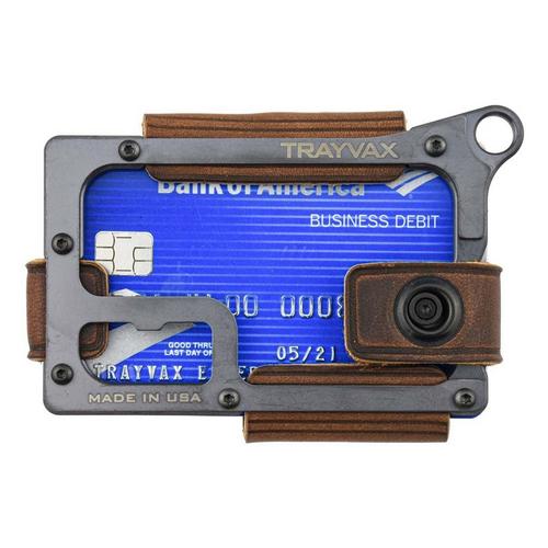 Trayvax Wallets Contour Cash Strap Wallet - Primary Image