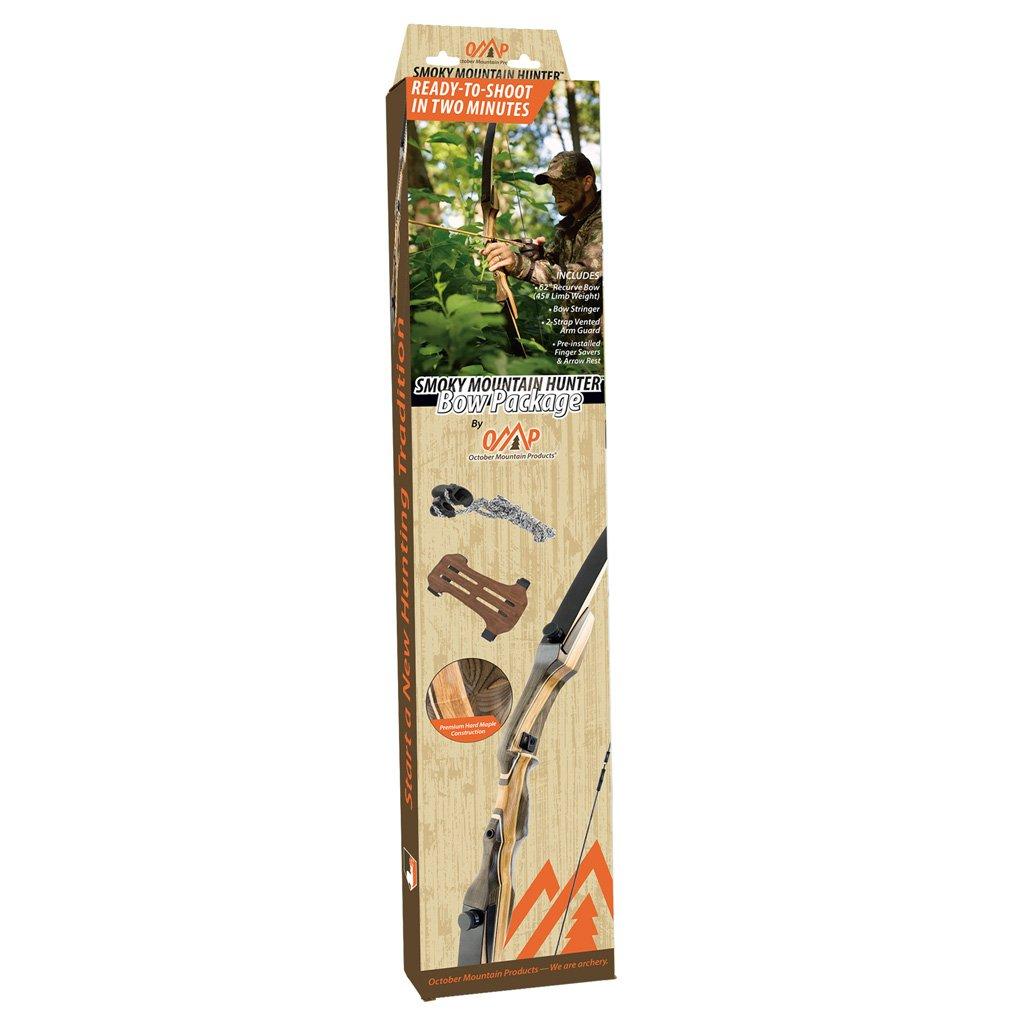 OMP Smokey Mountain Hunter Recurve Bow Package