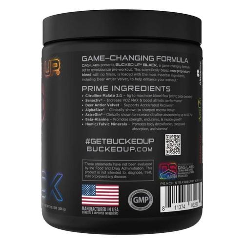 Bucked Up Black Pre-Workout - Primary Image