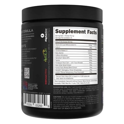 Bucked Up Black Pre-Workout - Primary Image