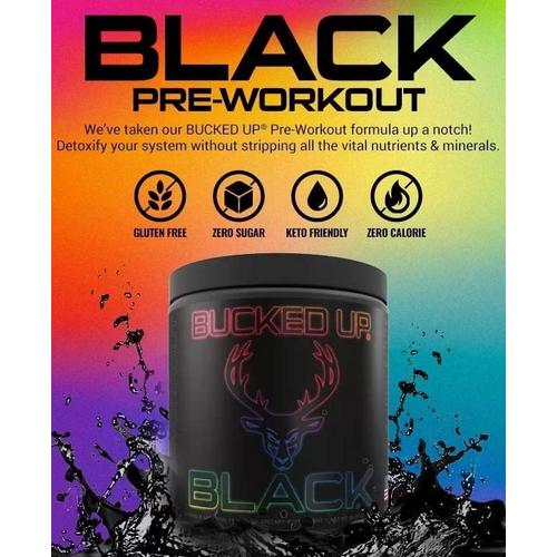 Bucked Up Black Pre-Workout - Primary Image