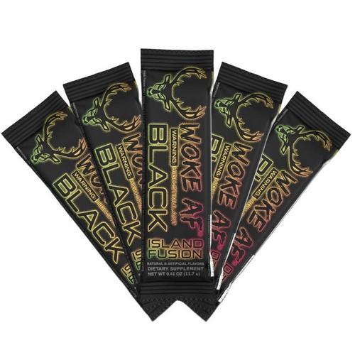 Bucked Up WOKE AF Black On the Go Stick - Primary Image